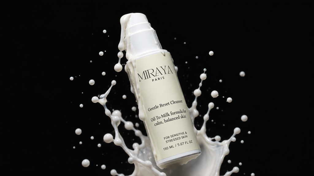 Miraya Paris Gentle Reset Cleanser Oil to Milk Cleanser for Sensitive Skin