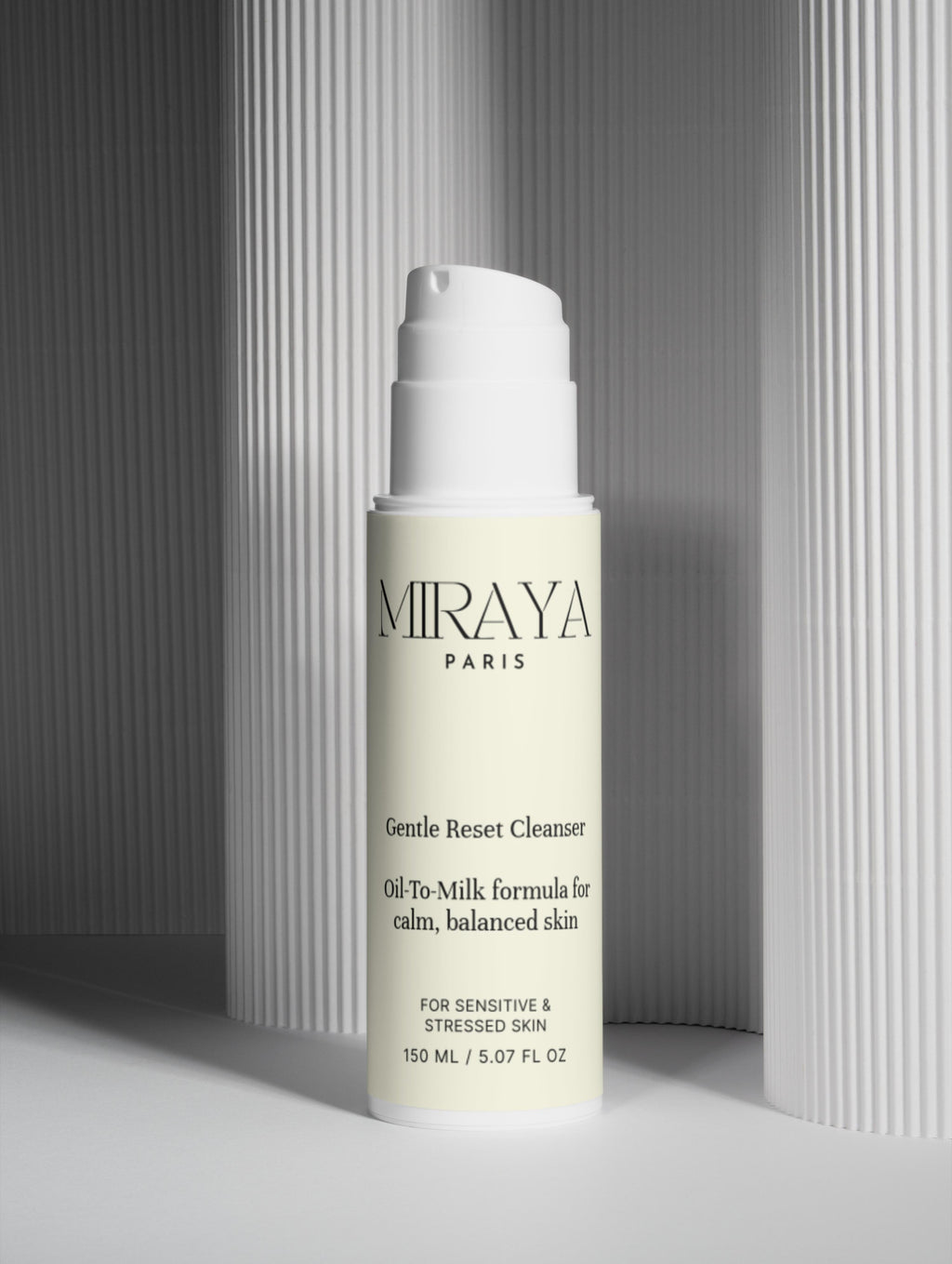 Miraya Paris Gentle Reset Cleanser Oil to Milk Cleanser for Sensitive Skin